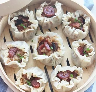 憶美食| 最有內(nèi)涵的燒賣，香菇臘腸燒賣